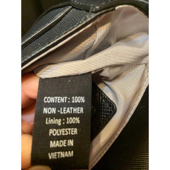 Gianni Bini Black Neutral Crossbody Purse Travel Gift Classic Preppy Academia - Picture 2 of 10